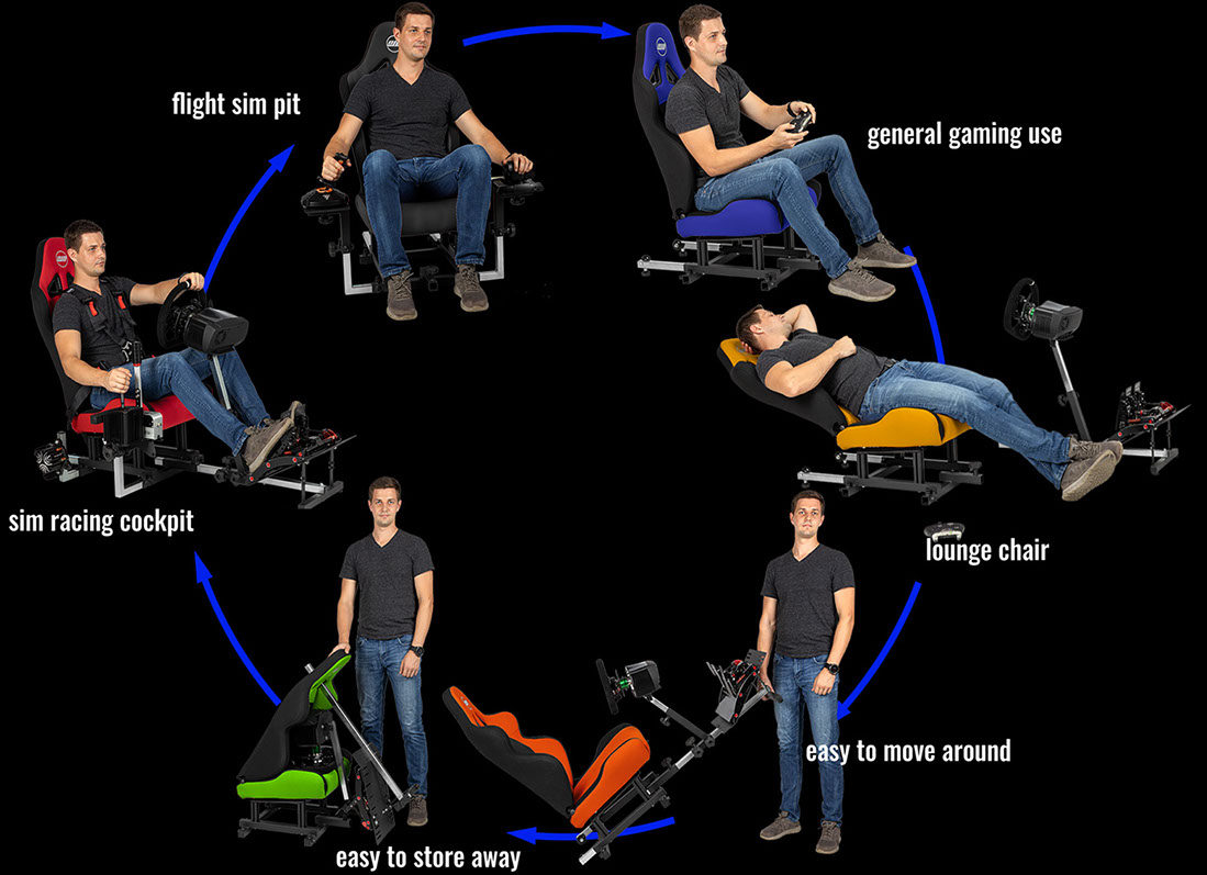 openwheeler sim racing cockpit