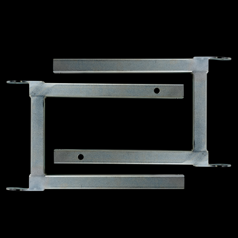 Triple Monitor Stand Long Swing Arms, Set of 2