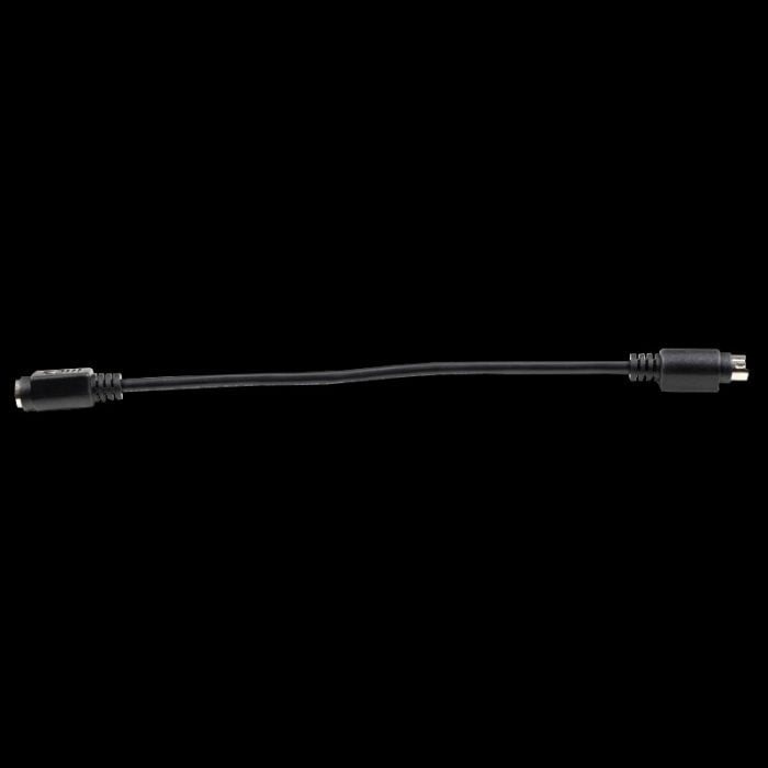 5 or 6 pin Mini Din extension adapter cable, compatible with Thrustmaster Warthog or VIrPil stick base/grips